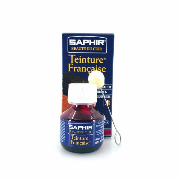 Saphir teinture francaise 50 ml (purple base 62) - μόνιμη βαφή υποδημάτων