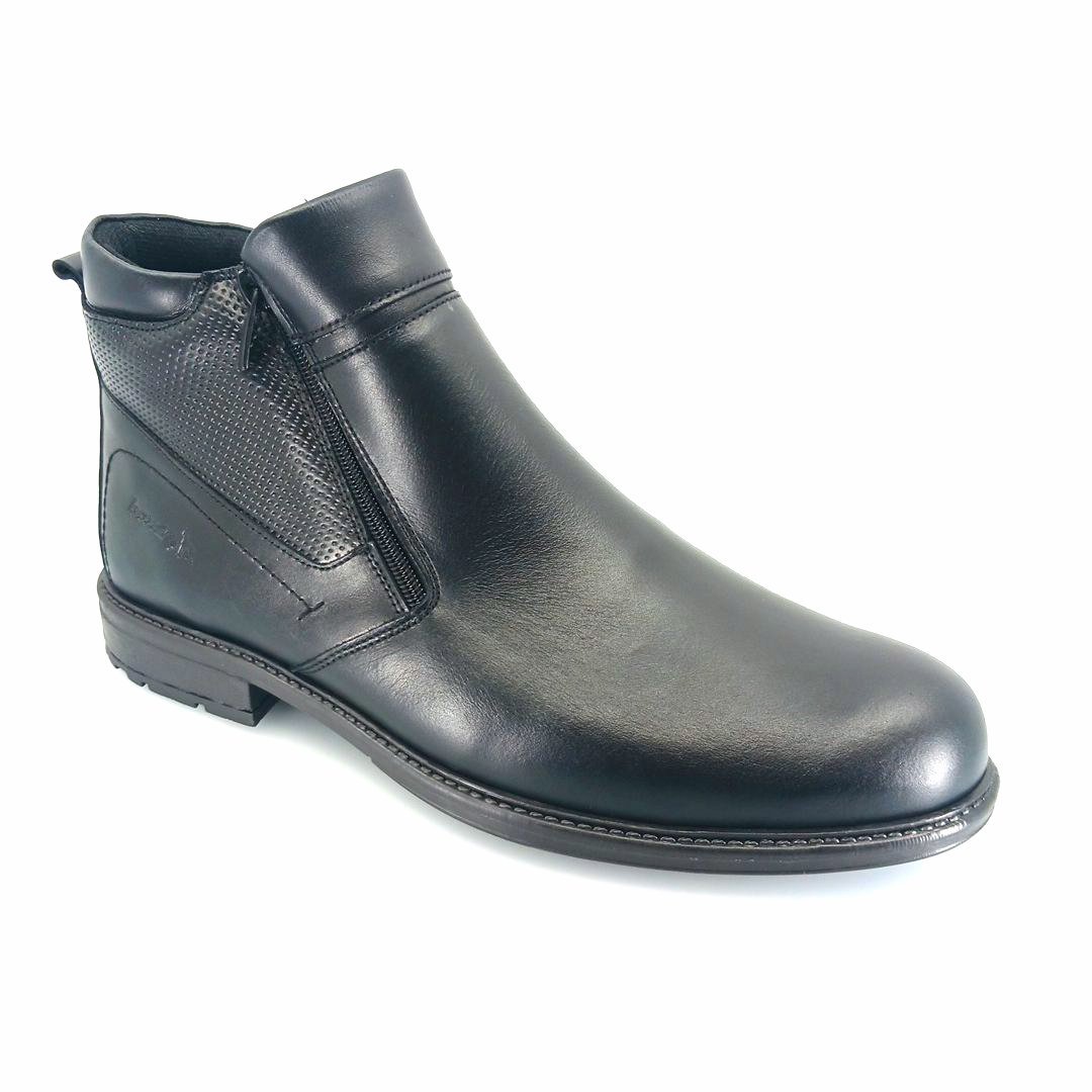 boxer-41105-black-1 Boxer 41105 (μαύρo δέρμα) ανδρικά μποτάκια
