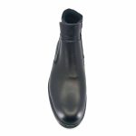 Boxer 41105 (μαύρo δέρμα) ανδρικά μποτάκια