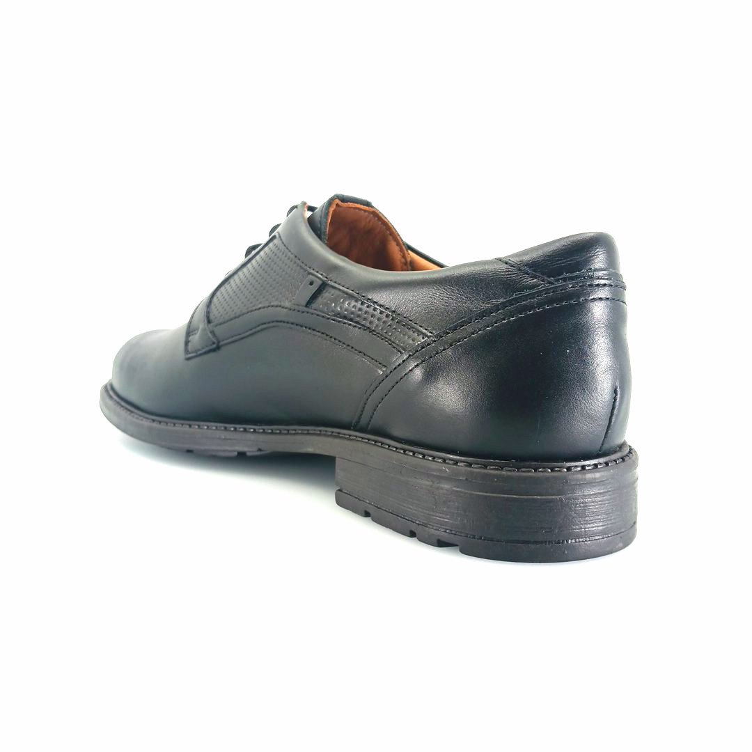 Boxer 41106 (μαύρο δέρμα) ανδρικά derby