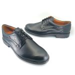 Boxer 41106 (μαύρο δέρμα) ανδρικά derby