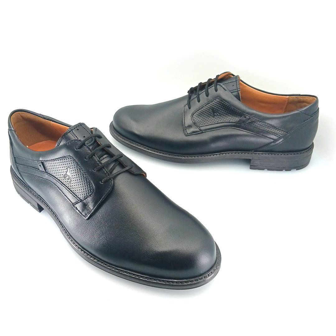 Boxer 41106 (μαύρο δέρμα) ανδρικά derby