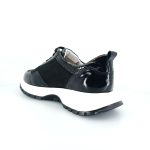 Boxer 53601 (μαύρο λουστρίνι) γυναικεία sneakers