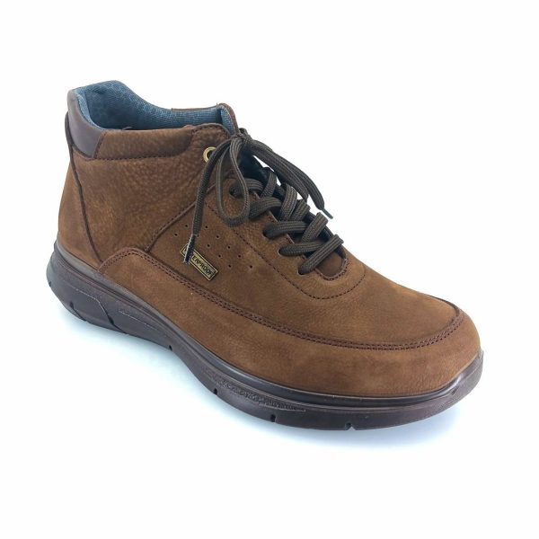 Luisetti 36105 (καφέ nubuck) ανδρικά μποτάκια