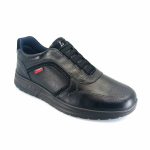Luisetti 36218 (μαύρο δέρμα ) ανδρικά sneakers