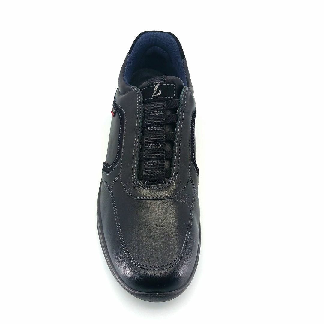Luisetti 36218 (μαύρο δέρμα ) ανδρικά sneakers