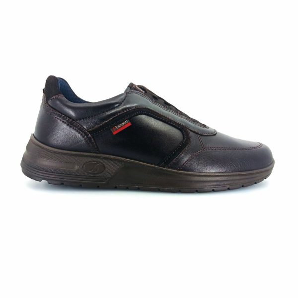 Luisetti 36218 (καφέ δέρμα ) ανδρικά sneakers