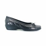 Boxer 51601 (μαύρο δέρμα) flat pumps