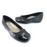 Boxer 51601 (μαύρο λουστρίνι) flat pumps