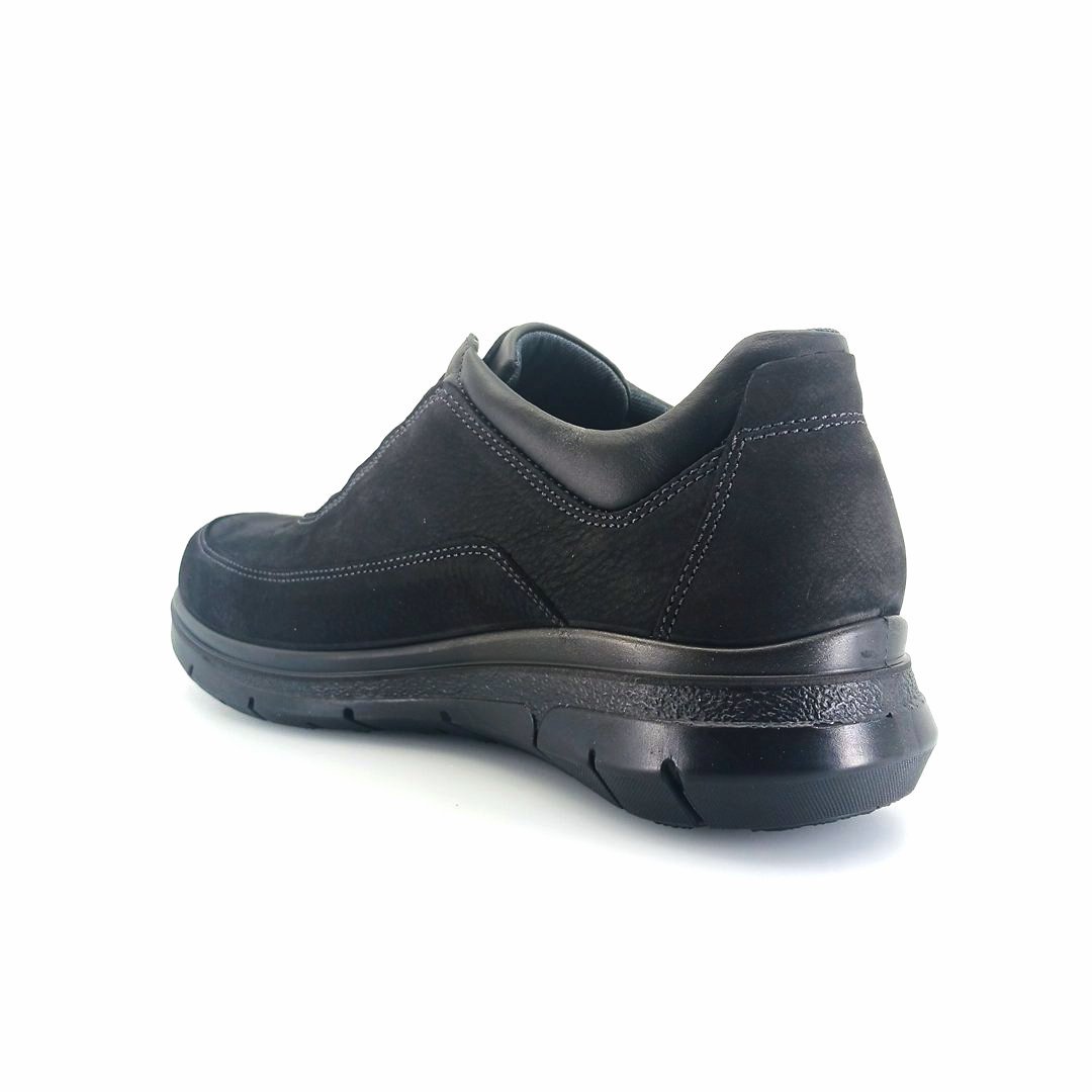Luisetti 36101 (μαύρο nubuck) ανδρικά sneakers