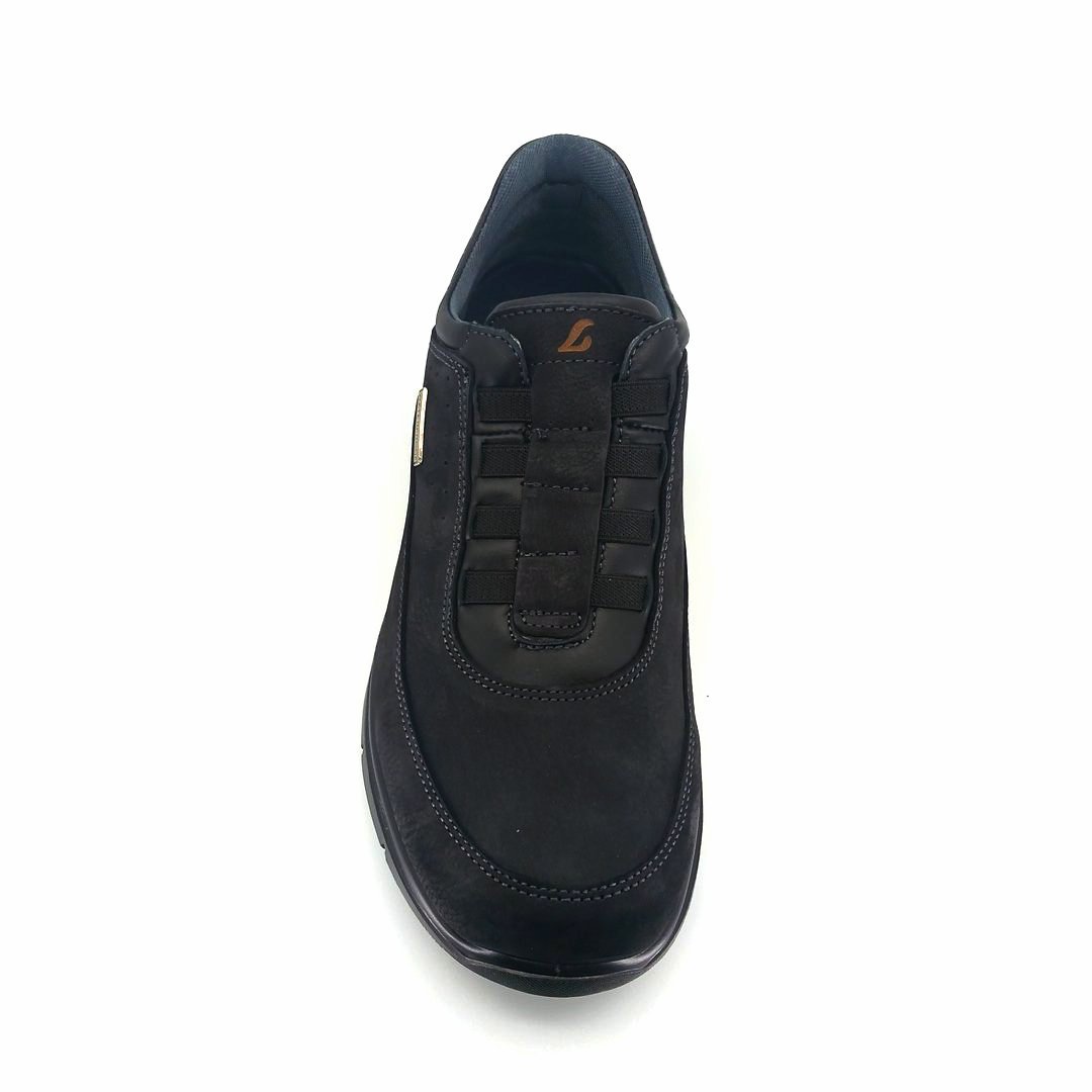 Luisetti 36101 (μαύρο nubuck) ανδρικά sneakers
