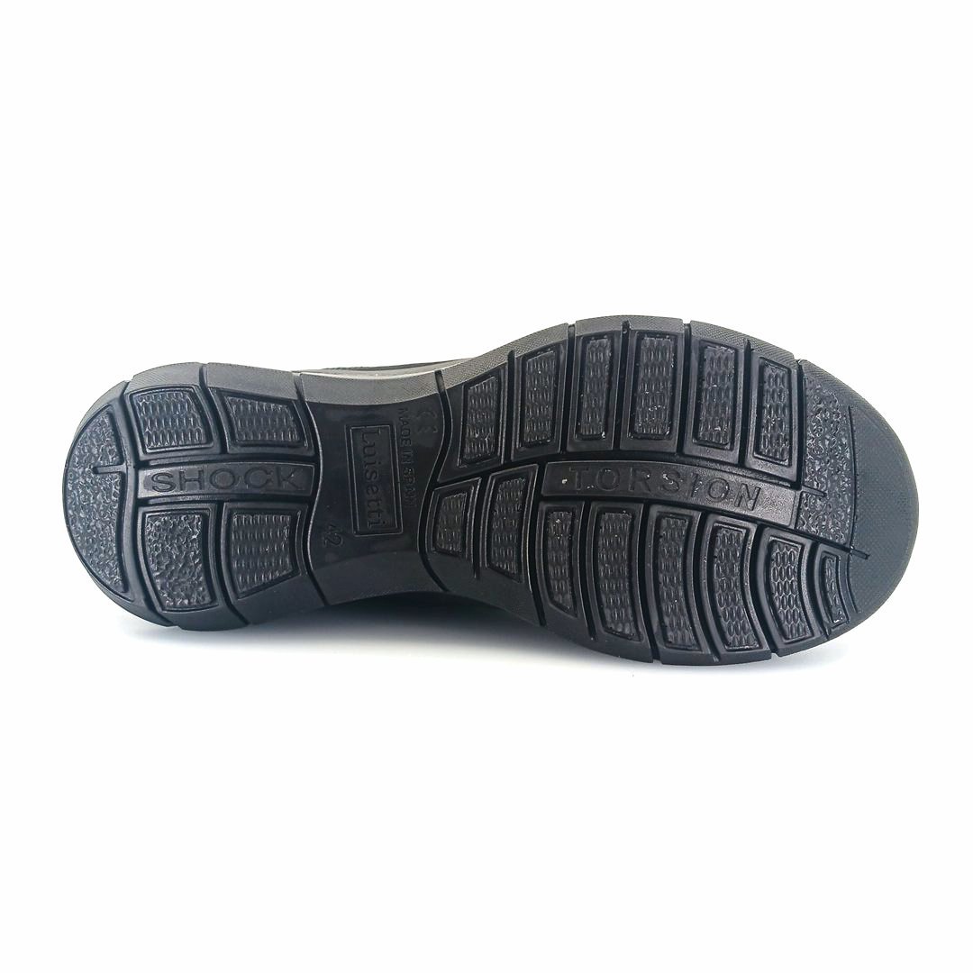 Luisetti 36101 (μαύρο nubuck) ανδρικά sneakers