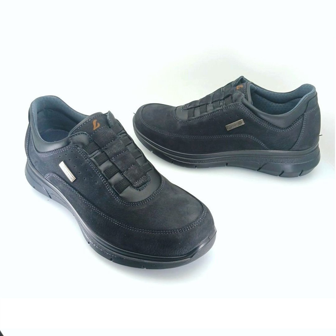 Luisetti 36101 (μαύρο nubuck) ανδρικά sneakers