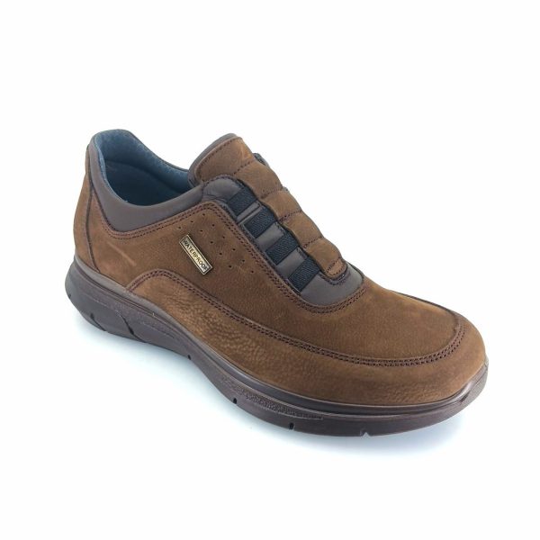 Luisetti 36101 (καφέ nubuck) ανδρικά sneakers