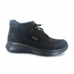 Luisetti 36105 (μαύρο nubuck) ανδρικά μποτάκια
