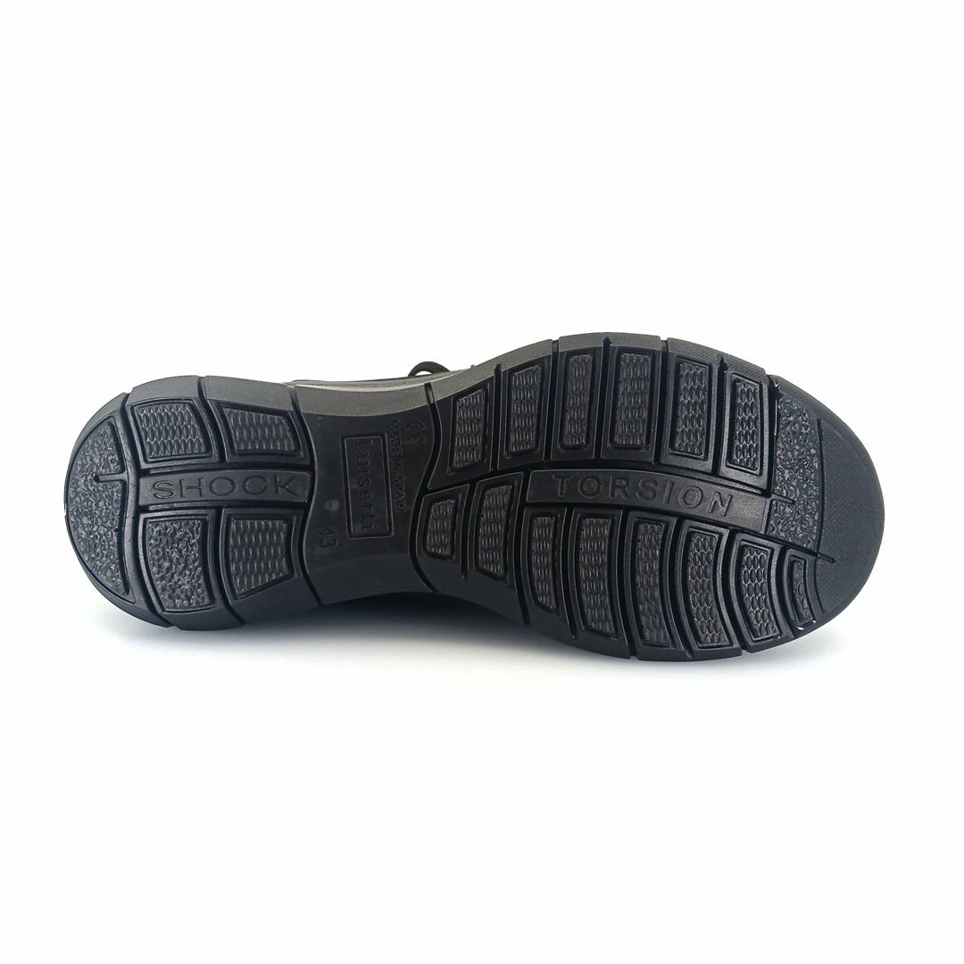 Luisetti 36105 (μαύρο nubuck) ανδρικά μποτάκια