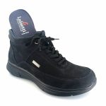 Luisetti 36105 (μαύρο nubuck) ανδρικά μποτάκια