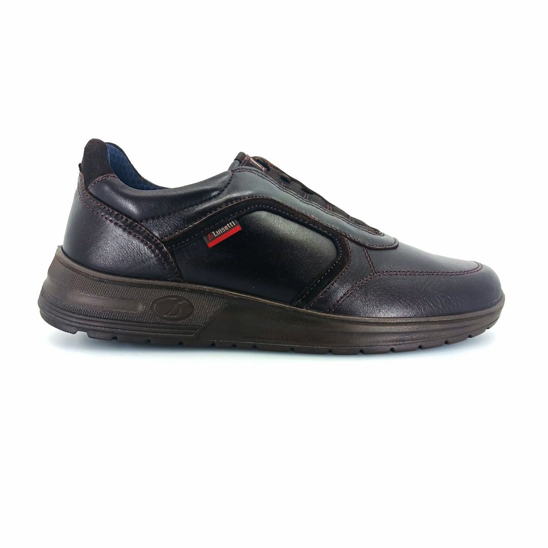 Luisetti 36218 (καφέ δέρμα ) ανδρικά sneakers