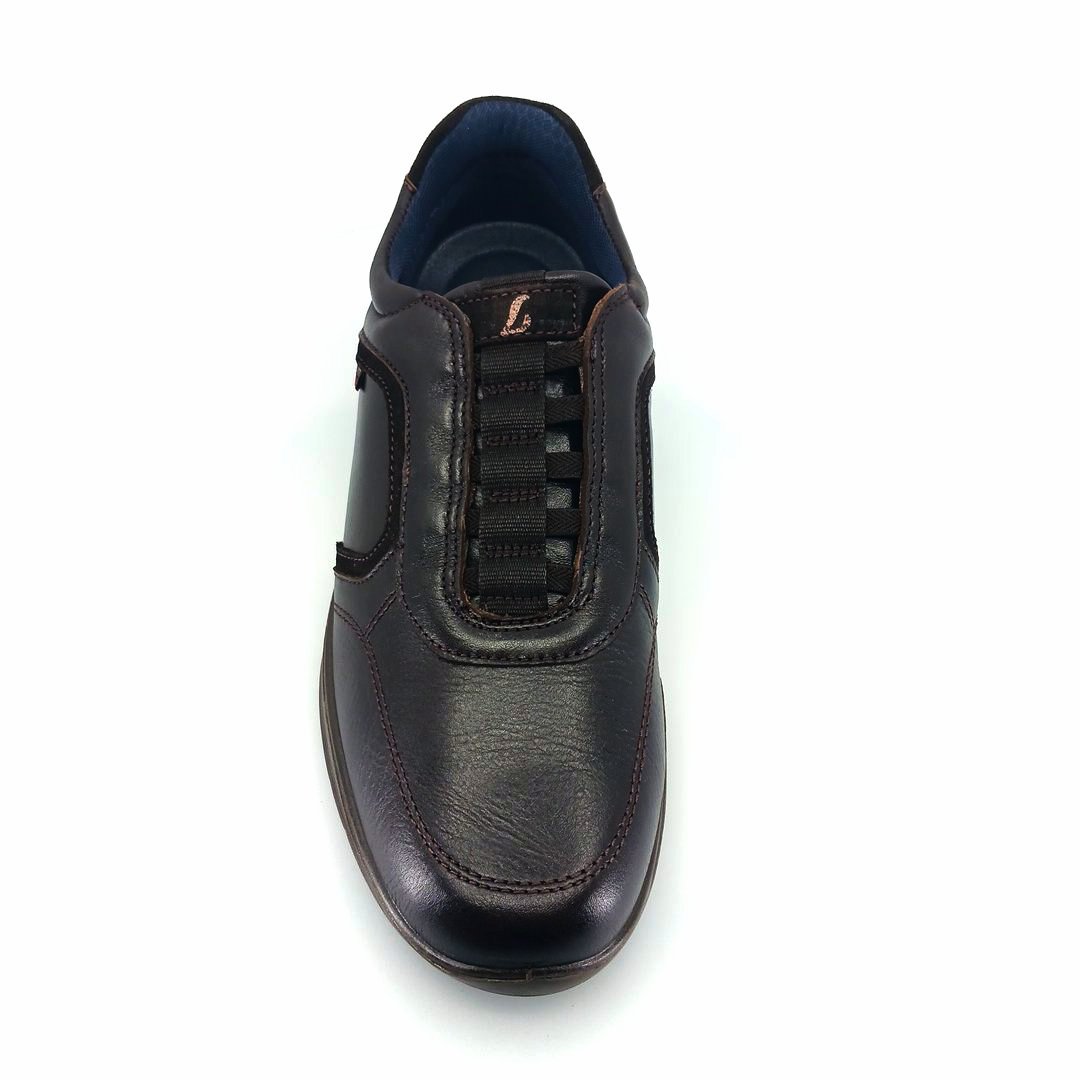 Luisetti 36218 (καφέ δέρμα ) ανδρικά sneakers