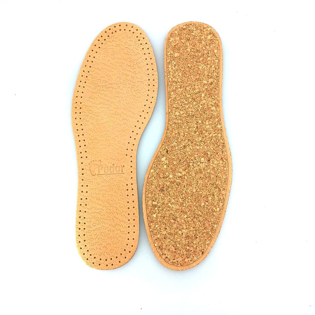 pedor-leather-cork-1 Pedor δερμάτινοι πάτοι με υπόστρωμα φελλού