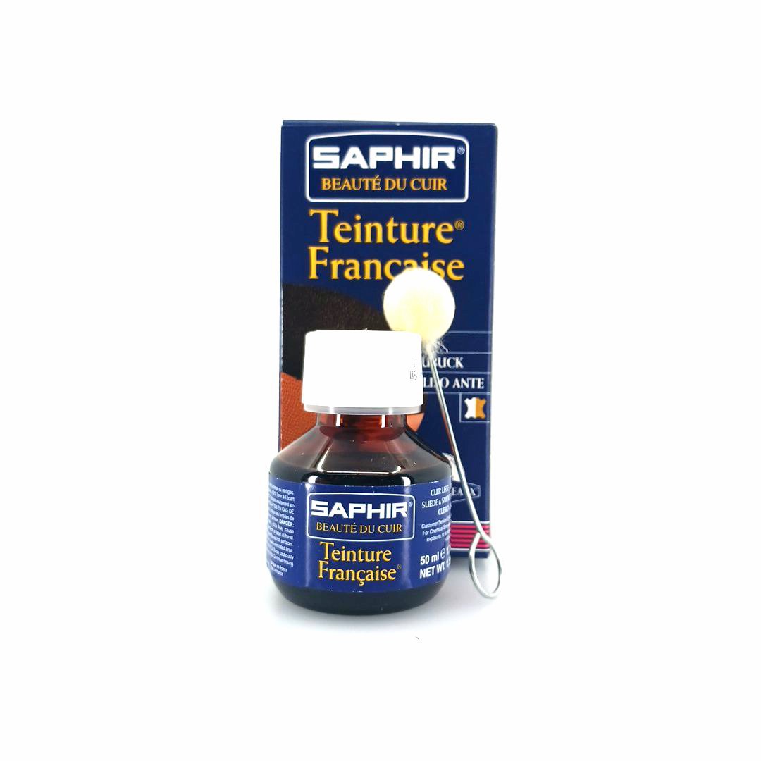 Saphir teinture francaise 50 ml (brown 4) - μόνιμη βαφή υποδημάτων