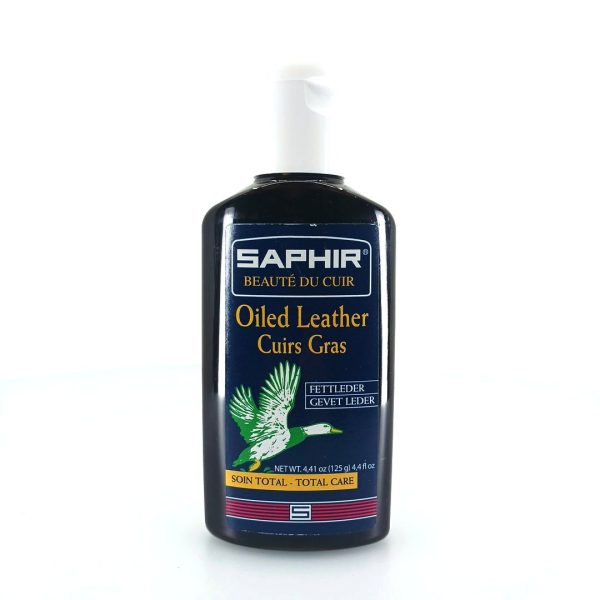 Saphir Oiled Leather Cuirs Gras (dark brown 05) 125ml - Κρέμα περιποίησης για Δέρματα Λαδιού