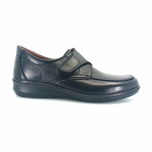 Luisetti 0306 (μαύρο δέρμα) γυναικεία velcro