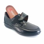 Luisetti 0306 (μαύρο δέρμα) γυναικεία velcro