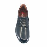 Luisetti 0308 (μαύρο δέρμα) γυναικεία slip-on