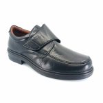 Luisetti 33653 (μαύρο δέρμα) ανδρικά velcro
