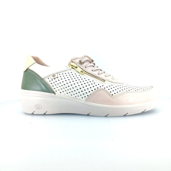 Laura Azana 26823 (μπεζ δέρμα) γυναικεία sneakers