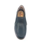Luisetti 29305 (μπλε δέρμα) ανδρικά μοκασίνια