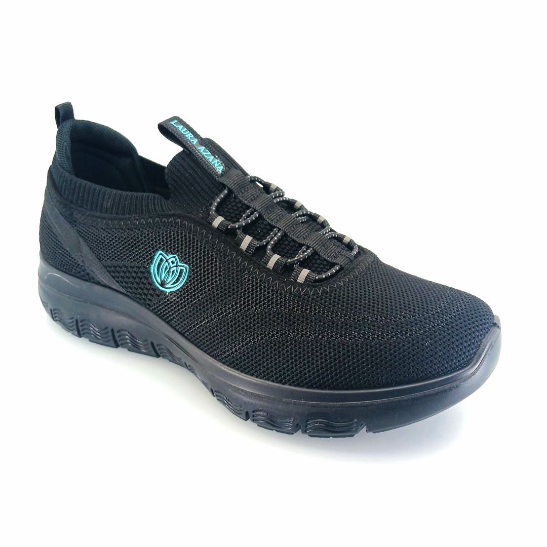 Laura Azana 24518 (μαύρο) γυναικεία sneakers
