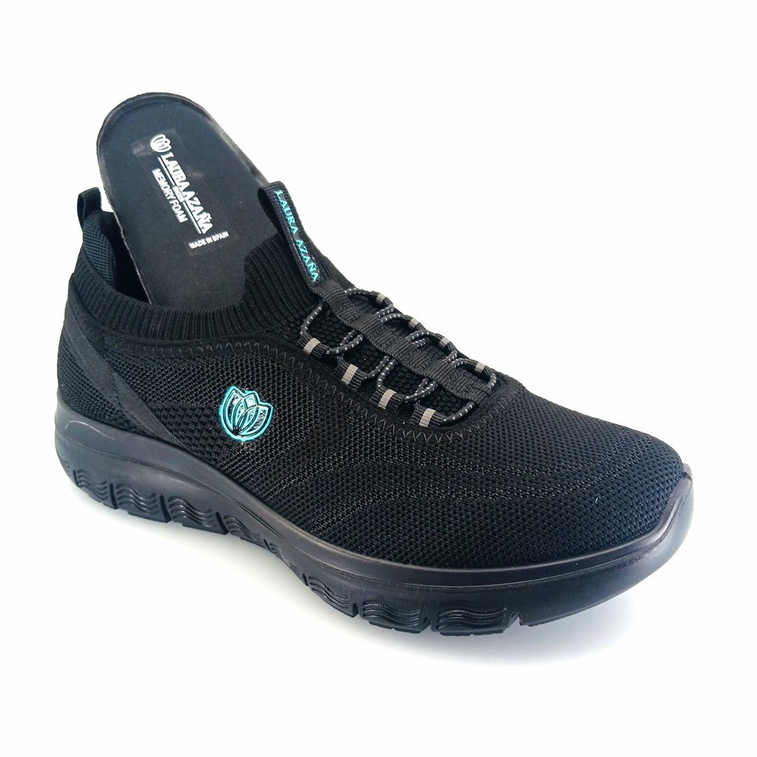 Laura Azana 24518 (μαύρο) γυναικεία sneakers