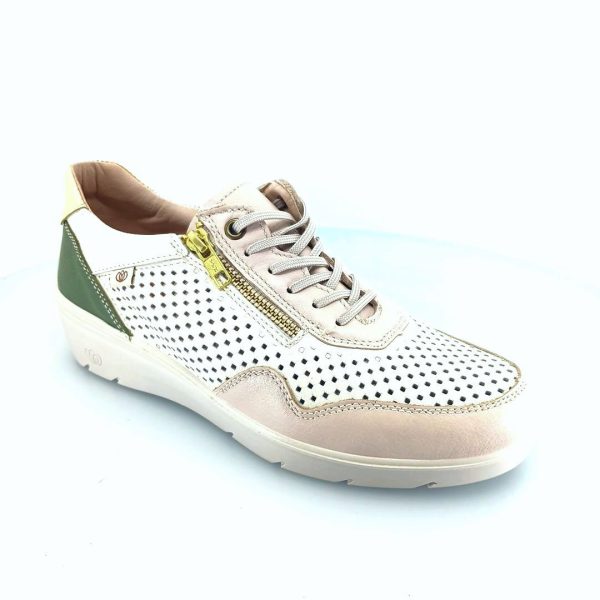 Laura Azana 26823 (μπεζ δέρμα) γυναικεία sneakers