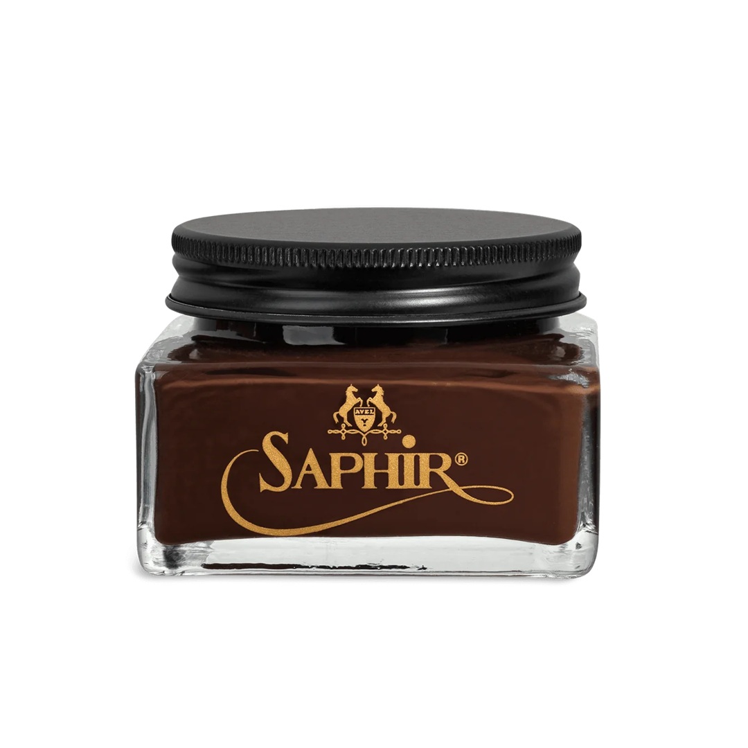 saphir-creme-1925-parisian-brown-910-1 Saphir Médaille d’Or, Creme 1925 75ml (parisian brown 910) - βαφή υποδημάτων