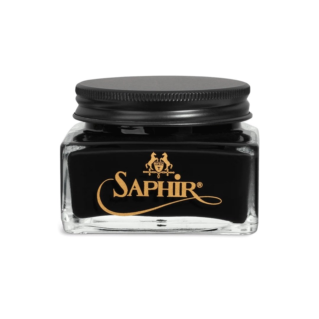Saphir-MO-creme1925-black-01-1 Saphir medaille d'or, Creme 1925 75ml (μαύρο 01) - βαφή υποδημάτων