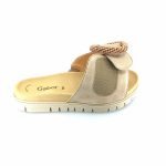 Gabor 745.14 γυναικείες παντόφλες (μπεζ - καραμέλα suede)