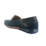 Luisetti 29301 (μπλε δέρμα) ανδρικά μοκασίνια