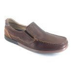 Luisetti 29305 (κονιάκ δέρμα) ανδρικά μοκασίνια