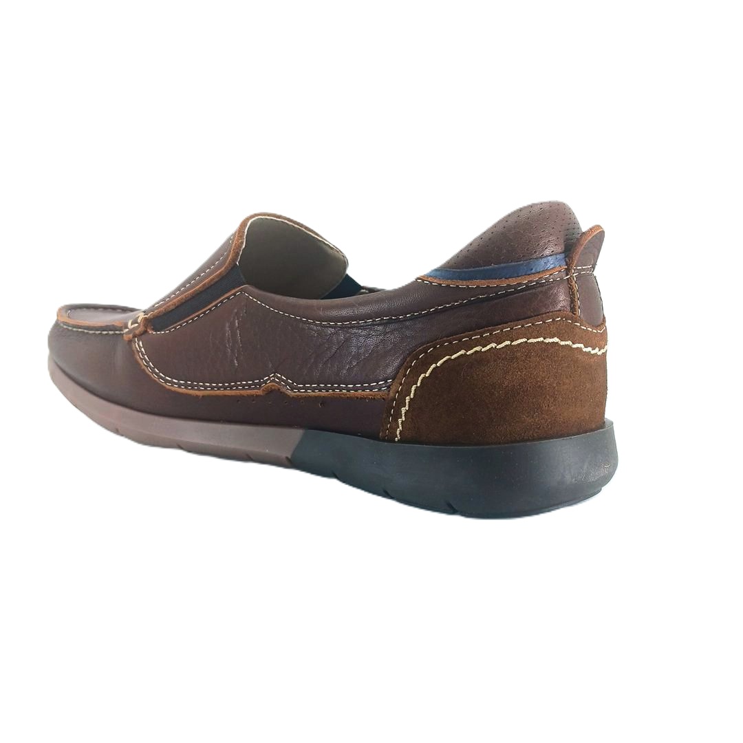 Luisetti 29305 (κονιάκ δέρμα) ανδρικά μοκασίνια