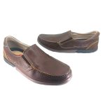 Luisetti 29305 (κονιάκ δέρμα) ανδρικά μοκασίνια