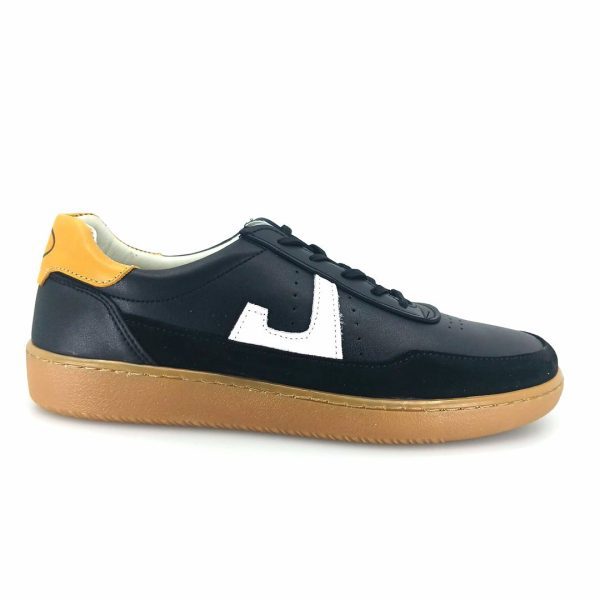 Luisetti 38402 (μαύρο δέρμα) ανδρικά sneakers