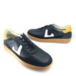 Luisetti 38402 (μαύρο δέρμα) ανδρικά sneakers