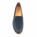 Gabor 260.16 γυναικεία μοκασίνια (μπλε δέρμα nubuck)