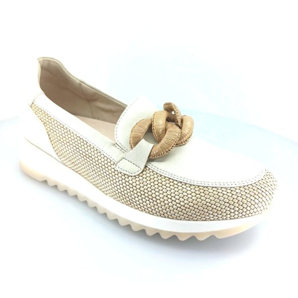 Gabor 471.40 γυναικεία horsebit sneakers (γήινο μπεζ)