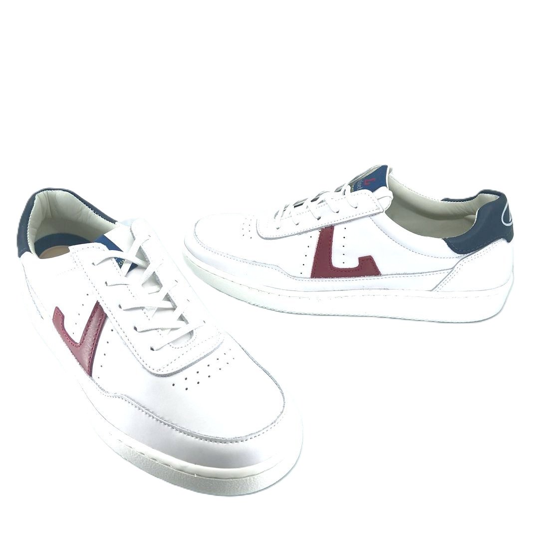 Luisetti 38402 (λευκό δέρμα) ανδρικά sneakers