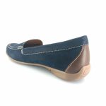 Gabor 260.16 γυναικεία μοκασίνια (μπλε δέρμα nubuck)
