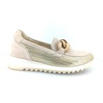 Gabor 471.64 γυναικεία horsebit sneakers (μπεζ-χρυσό)