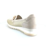 Gabor 471.64 γυναικεία horsebit sneakers (μπεζ-χρυσό)